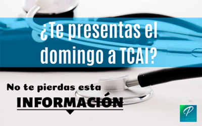 Últimos detalles sobre el examen del domingo de TCAI