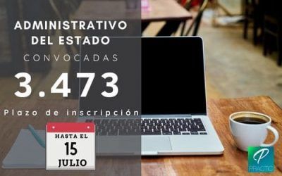 Auxiliar Administrativo y Administrativo del Estado: Abierta convocatoria