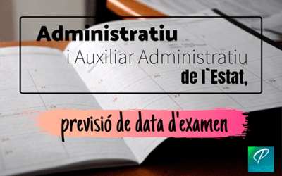 19 d’octubre, possible data dels exàmens de l’AGE