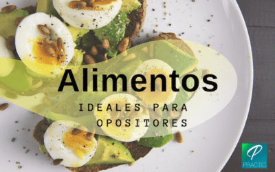 Cuida tu alimentación mientras opositas