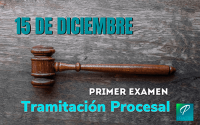 El Ministerio de Justicia anuncia la fecha de examen de Tramitación