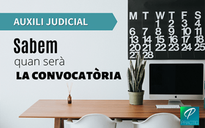 El Ministeri de Justícia retarda la convocatòria d’Auxili Judicial