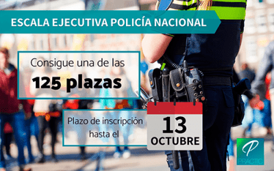 Abierta convocatoria para la Escala Ejecutiva de Policía Nacional