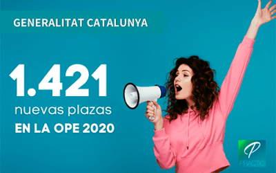 La Generalitat de Cataluña aprueba la nueva Oferta de Empleo Público 2020