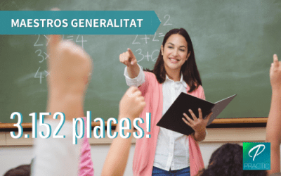 Nova oferta de places per al cos de mestres de la Generalitat